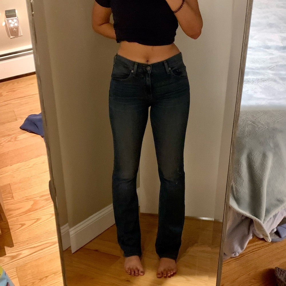 Paige Straight Leg Jeans in Like-New Condition!